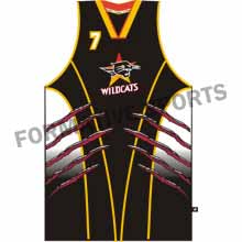 Customised Custom Basketball Singlets Manufacturers in Elizabeth